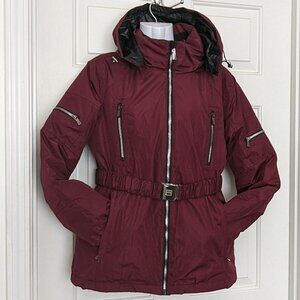 Avalanche 3-in-1 System Women's Jacket Size Small Burgundy / Black